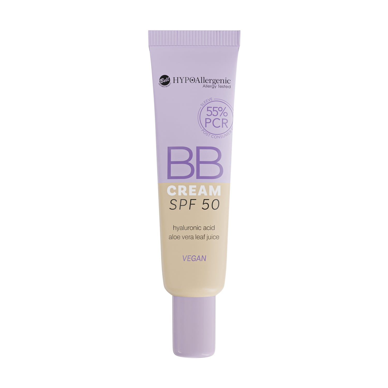 BB-крем для обличчя Bell HypoAllergenic BB Cream SPF 50, 04 Cappuccino, 30 мл